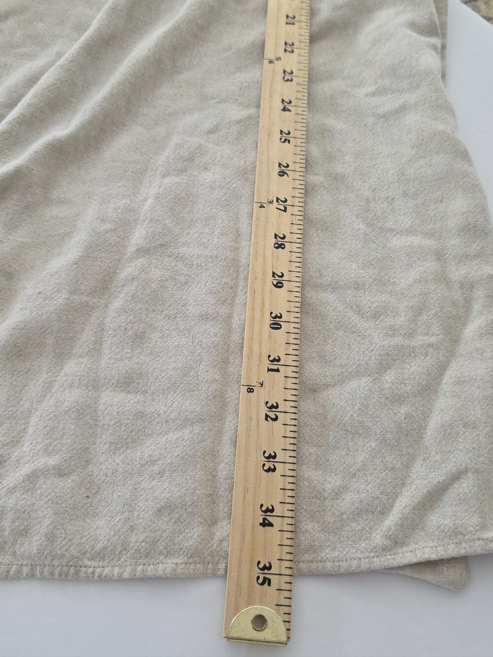 Cottagecore White Linen Mini Dress Puff Sleeve Belted Sweetheart Women 8 Coastal - Picture 10 of 11